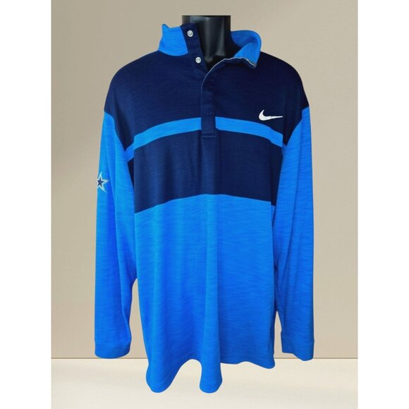 Dallas Cowboys Nike Golf Dri-Fit Mens XXL Standard Fit Shirt - Picture 1 of 10